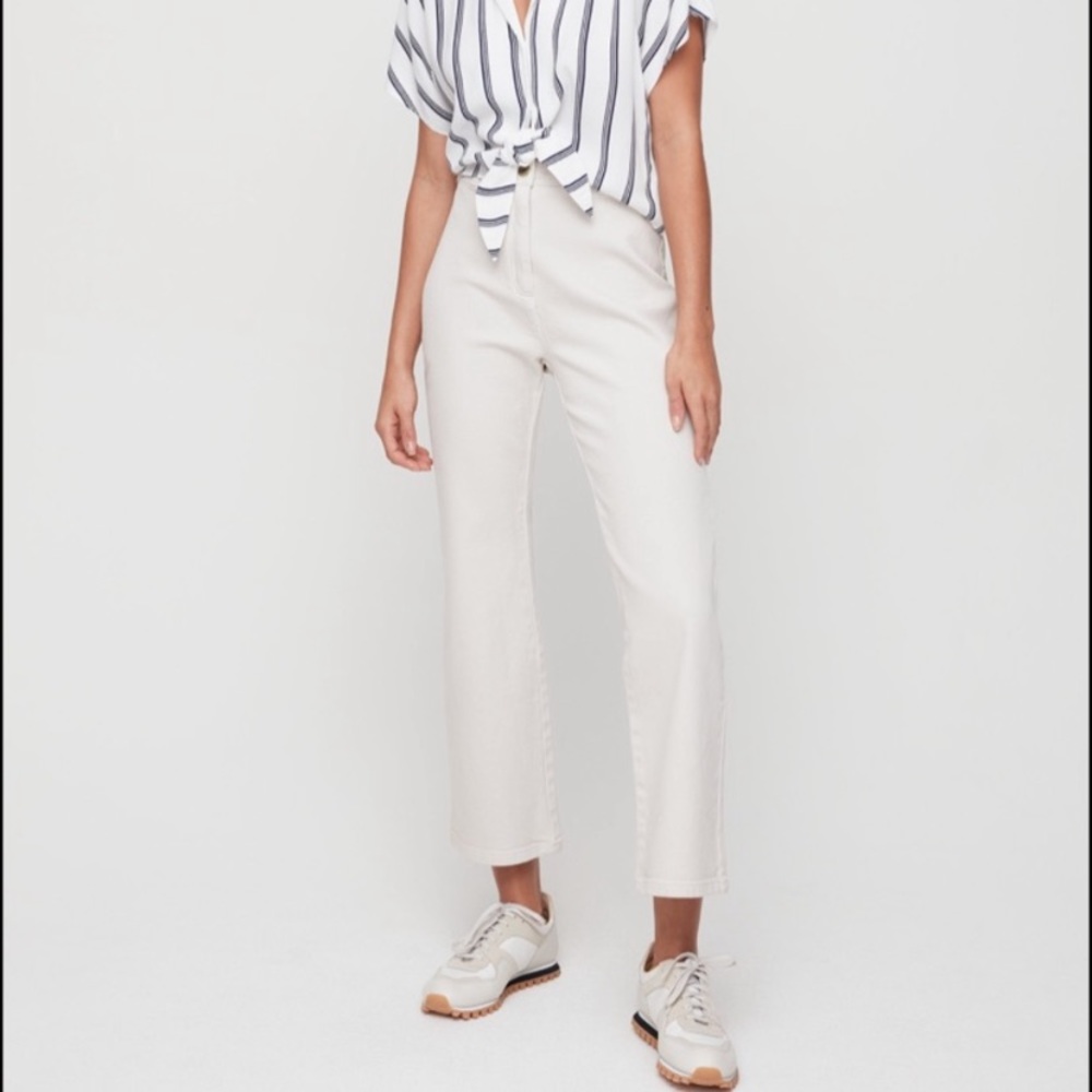 Aritzia Wilfred Free Lizzie pant in black!